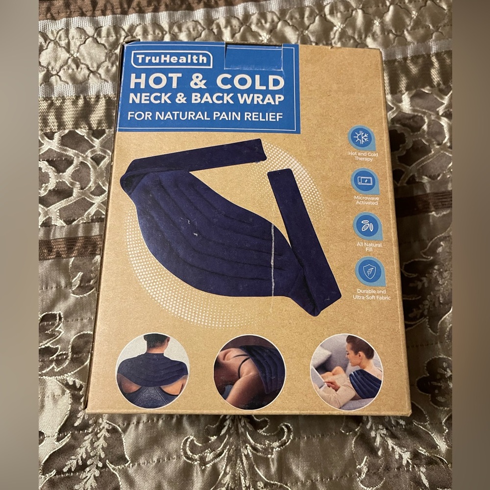 Truhealth hot and cold neck and back wrap new in box